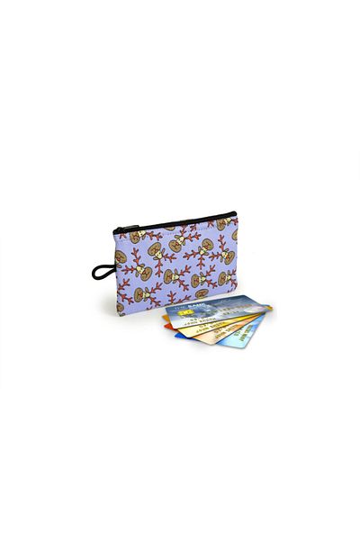 No Muffin For You 100% Woven Fabric Wallet - Money Wallet (9.5cm X 14.5cm)