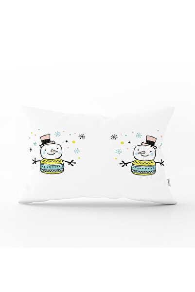 Realhomes Față de pernă dreptunghiulară pentru camera bebelușului cu motiv iepure pe podea gri