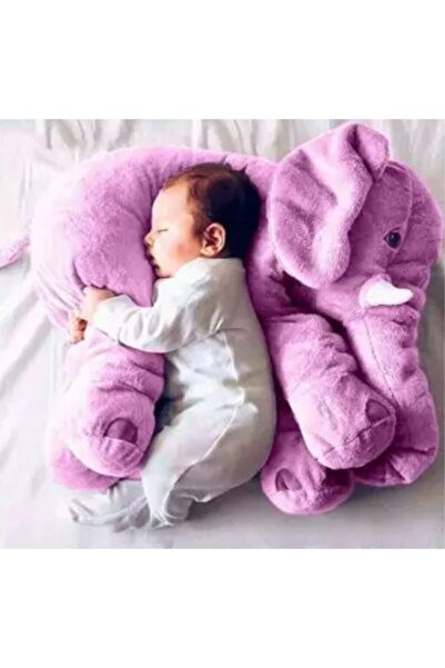 Genel Markalar Uyku Arkadaşım Peluş Yumuşak Fil Mor Mor