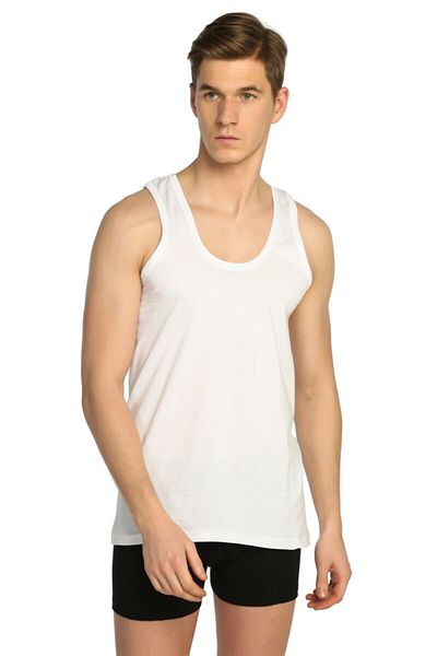 Tutku White Men's Athlete - Pack of 6