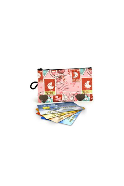 No Muffin For You Woven Fabric Wallet Money Purse 9.5cm X 14.5cm