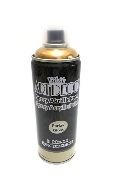 Artdeco 995 Akrilik Sprey Boya 400 ml Krom Altın