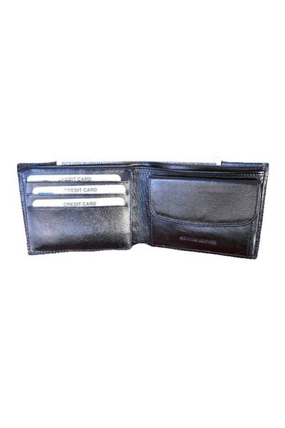 Zenga Original Leather Men's Wallet 110-1 Black