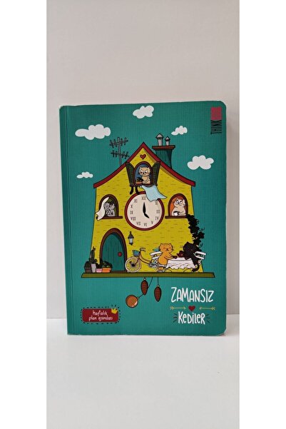 Thinkbook Zamansız Kediler Haftalık Plan Ajandası