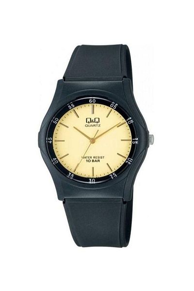Q&Q Vq04j001y Waterproof Silicone Cord Retro Women's Wristwatch