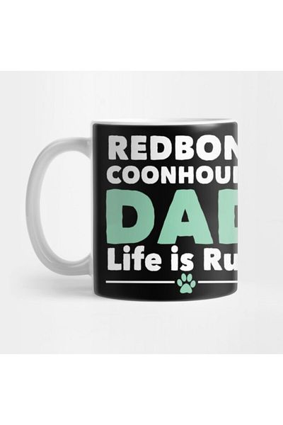 TatFast كوب بودل Dad Life Is Ruff، هدية، هدية، هدية