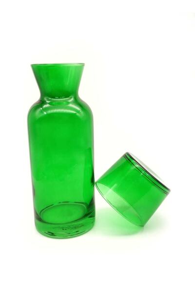 ÖzcamKristal Tek Kişilik Renkli Başucu Sürahisi