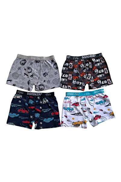 Dondeza Εσώρουχα για αγόρια, μποξεράκια, συσκευασία 4 τεμαχίων