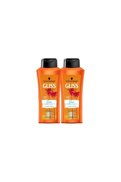 Gliss Sun Protect 525 ml Protective Shampoo - 2 Pieces