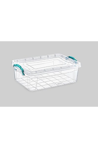 EvimShopping 10 Lt Capacity Poly Time No. 6 Shallow Storage Container - E494