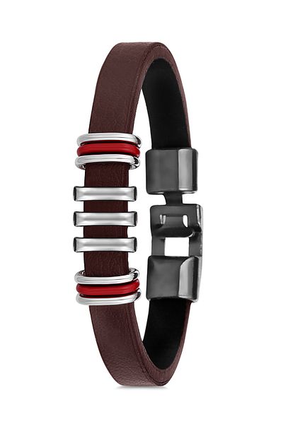 Marka7 Brown Men's Bracelet in Gift Package