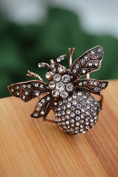 Stoneage Zircon Stone Adjustable Animal Figured Women's Ring