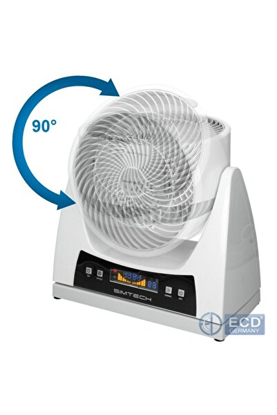 Simtech Km-1725-g Masaüstü Dijital Vantilatör