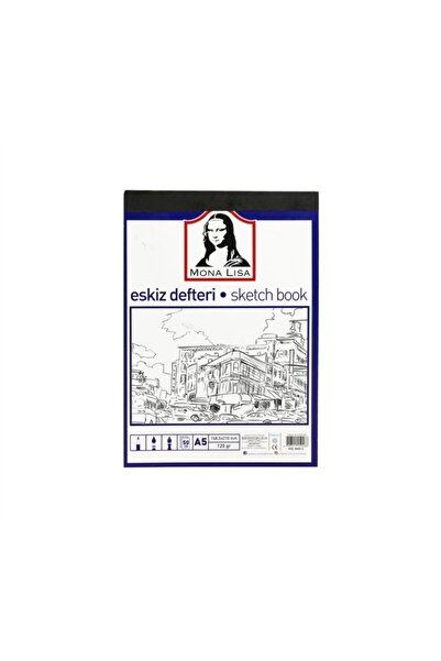 Südor Mona Lisa A5 Aydınger Eskiz Defteri 50 Yaprak 120 Gram Bn05-5