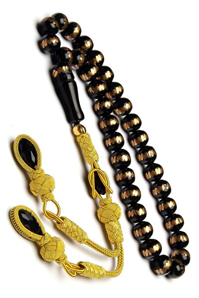 OTTOTESBİH Erkek Hediyelik Trabzon El Örmesi Kazaz Püsküllü Sarmal Oltutaşı T...