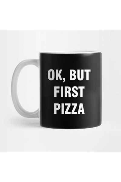 TatFast كوب شاي Ok But First، هدية، مهر، عرض