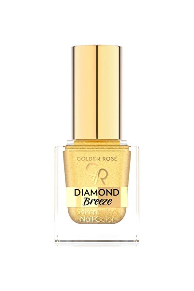 Golden Rose Oje - Diamond Breeze Shimmering Nail Color 01 24k Gold 8691190965686