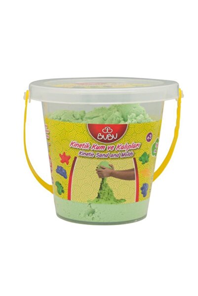 Bubu Bu-bu Kinetik Kum Kova 500gr Yeşil Ku0021