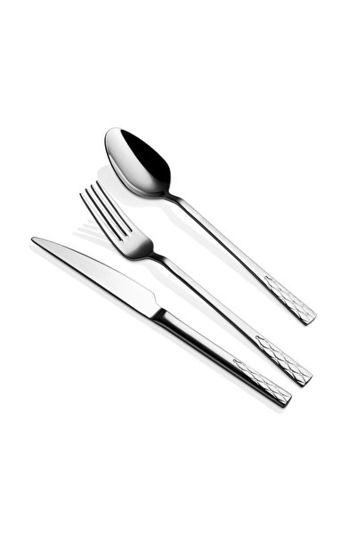 ÖZLİFE Enza Sade 90 Parça Çatal Kaşık Bıçak Seti