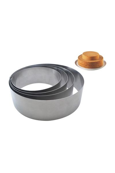 Nar kalıp Narkalıp Round Cake Mold Set of 4 Depth 10cm