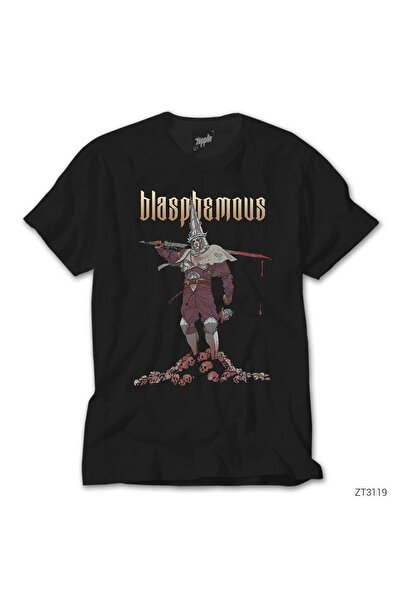 Z zepplin Blasphemous Siyah Tişört