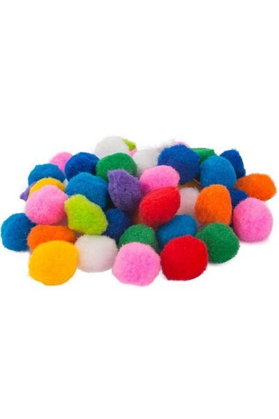 KRAF Μια πλάτος 3 cm 50 Μικτά Πομπόν KK90