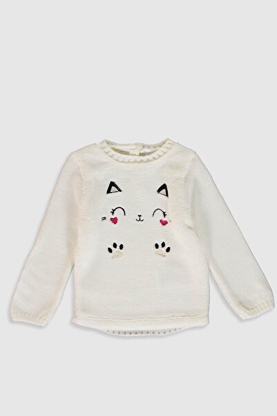 LC Waikiki Kız Bebek Ekru Eew Kazak