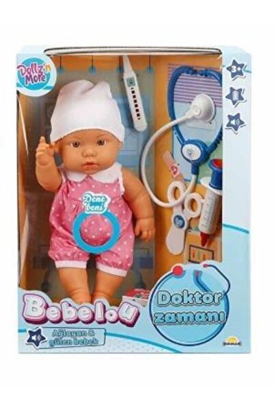 Genel Markalar Ağlayan Gülen Bebelou Doktor Zamanı Bebek Renk Seçenekli Ürün