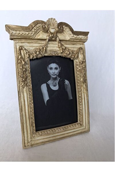 Labonissa Altın Eskitme Boyalı, Stun Görünümlü Resim Çerçevesi