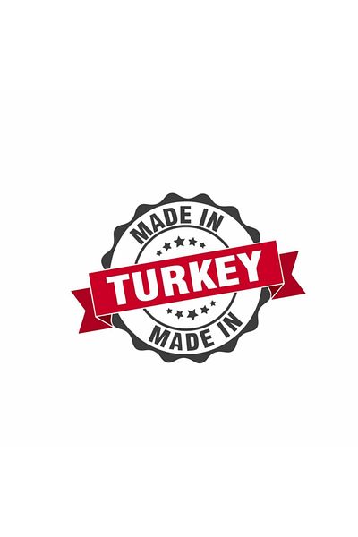 2K Made In Turkey Label 4x3cm 1 Pack 1000 Pieces Self-Adhesive Not Affected by Moisture from Water
