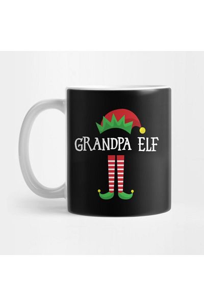 TatFast Papa Elf Mama Elf Matching Family S| Christmas, Mama Elf Mug