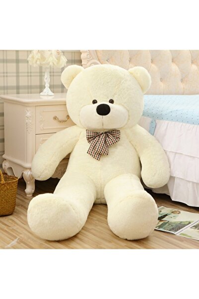 Kuki's Spielzeug White Plush Bear 130 cm