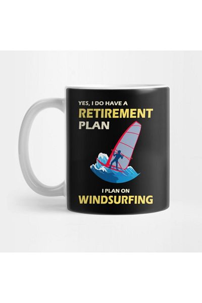 TatFast هدية Windsurfer Ocean Summer - كوب، هدية وعرض