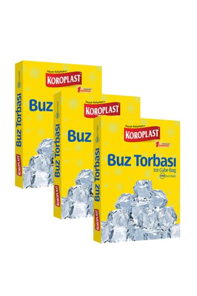 Koroplast Buz Torbası 196küp 3 Paket