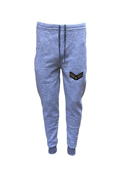 Free World Men's Gray Extra Thick Three Thread Cotton Winter Sweatpants