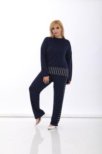 ZTO Women's Navy Blue Tracksuit Set