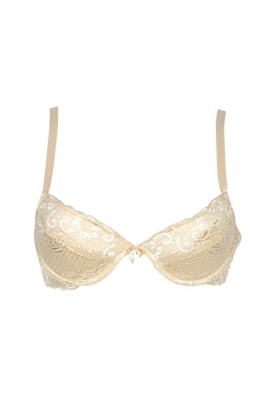 THE MASCHOT 1206 Sutien căptușit cu decolteu înalt din dantelă