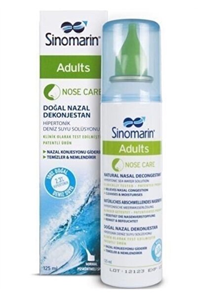 Sinomarin Doğal Nazal Dekonjestan 125ml