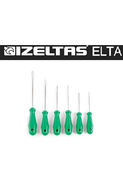 İzeltaş Elta Opak Seri Tornavida Seti (6 Parça)