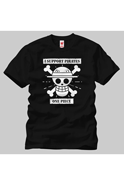 Crazy One Piece I Support Pirates Чоловічий футболка
