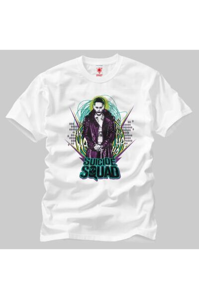 Crazy Suicide Squad: Joker retro rok grafička muška majica