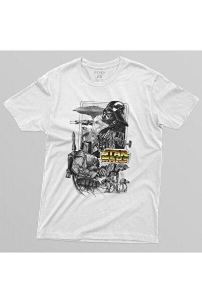 Crazy Ανδρικό μπλουζάκι Star Wars Sketch