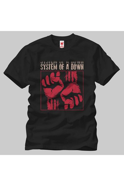Crazy Ανδρικό T-Shirt System Of A Down Fists