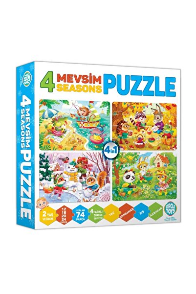Circle Toys 4 Mevsim Puzzle