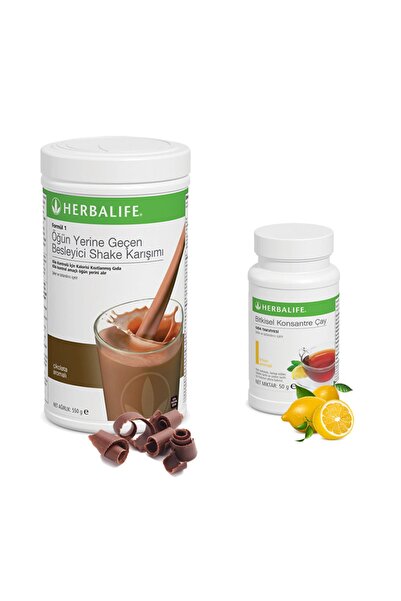 Herbalife Shake Çikolata - Çay Limon