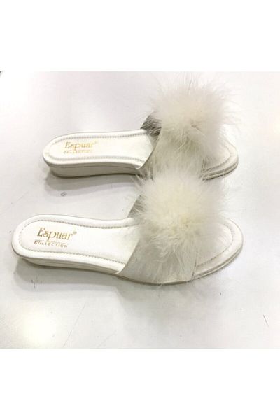 Espuar Women's Ecru Slippers