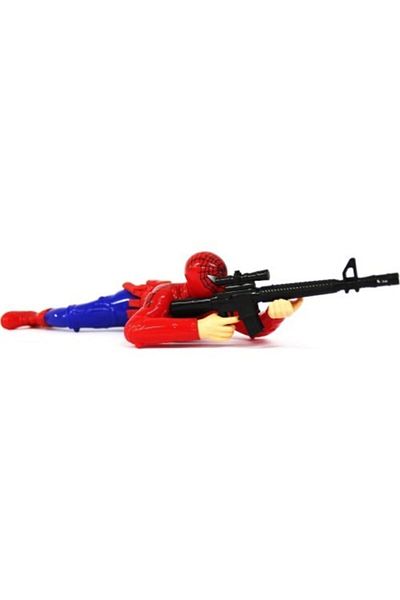 SPIDERMAN لعبة الجندي الزاحف على الأرض مع الصوت
