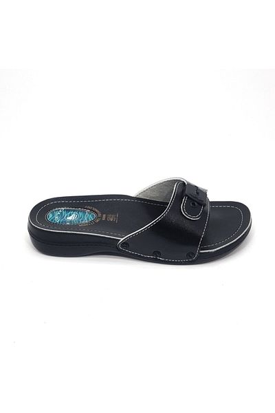 Ceyo 6500-1 Minelli Anatomical Gel Black Women's Slippers