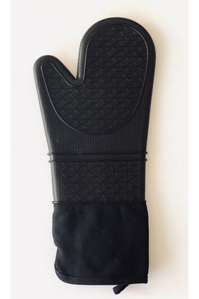 Ün-Ev Silicone Oven Tray Gloves Black