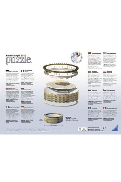 RAVENSBURGER 3D Plastic Puzzle Colosseum-125784